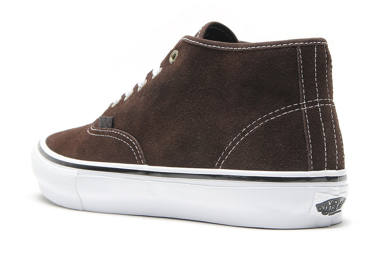Vans | Skate Authentic Mid VCU Dark Brown / White