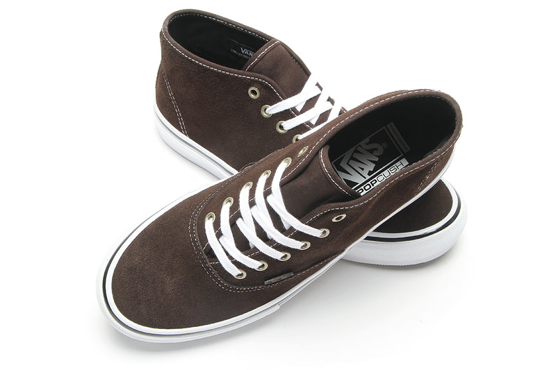 Vans | Skate Authentic Mid VCU Dark Brown / White