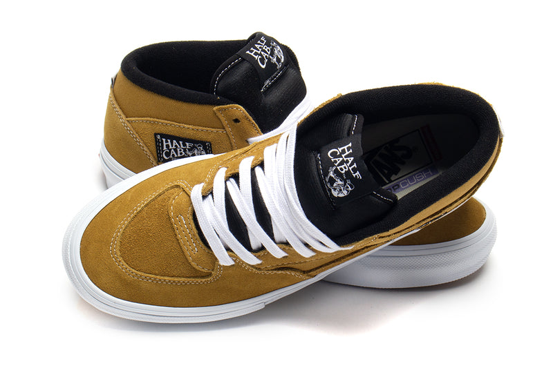 Vans | Skate Half Cab Style # VN0A5FCDGLD1 Color : Gold / White