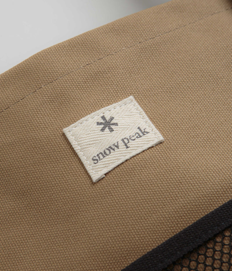 Snow Peak Medium Tote Bag in Brown