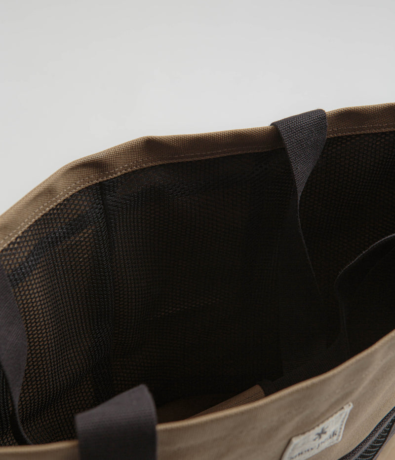 Snow Peak Medium Tote Bag in Brown