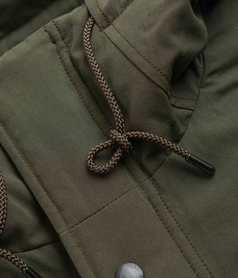 Snow Peak Takibi Weather Padded Coat in Olive