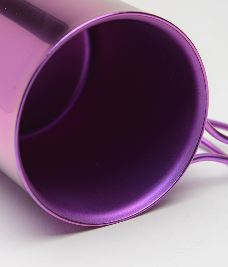 Snow Peak Titanium Double Wall 450ml Mug in Purple