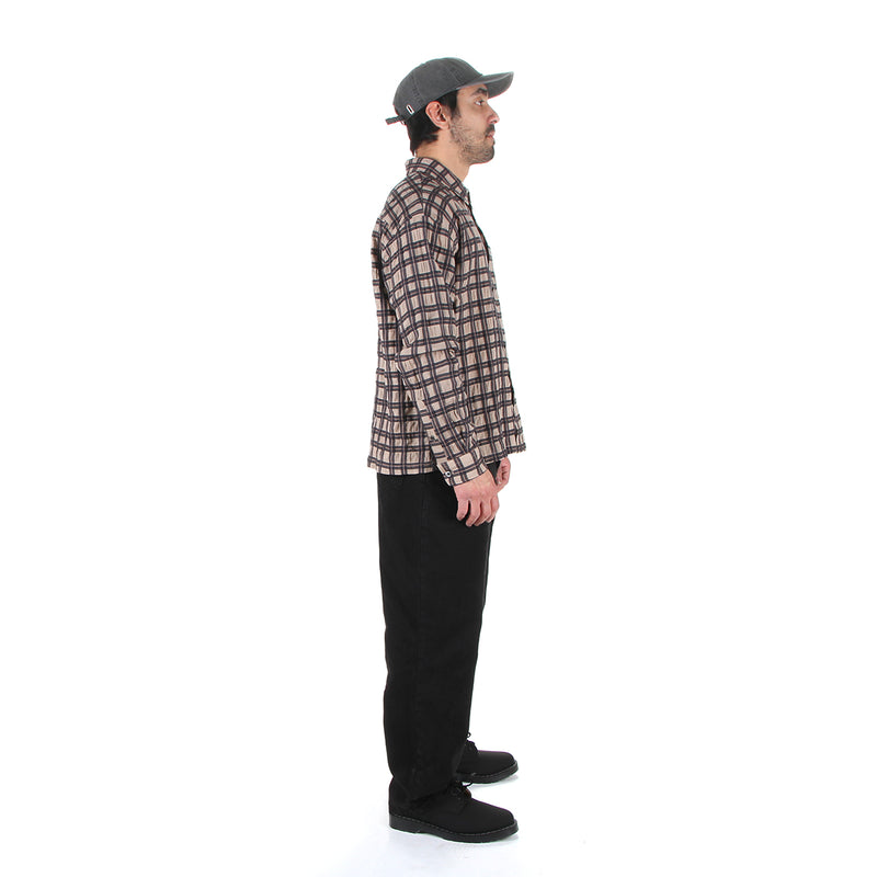 Stussy | Sonoma Plaid L/S Shirt Tan