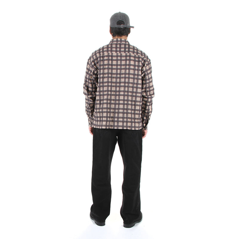 Stussy | Sonoma Plaid L/S Shirt Tan