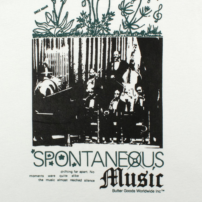Butter Goods | Spontaneous Music T-Shirt Color : White