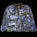 Stussy | Spray Dye Canvas Shop Jacket Style # 115727 Color : Blue Camo