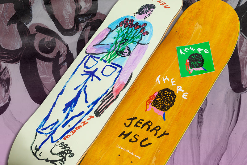 There | Jerry Hsu Guest Deck Sizes : 8.5" Skate Shop Day 2024