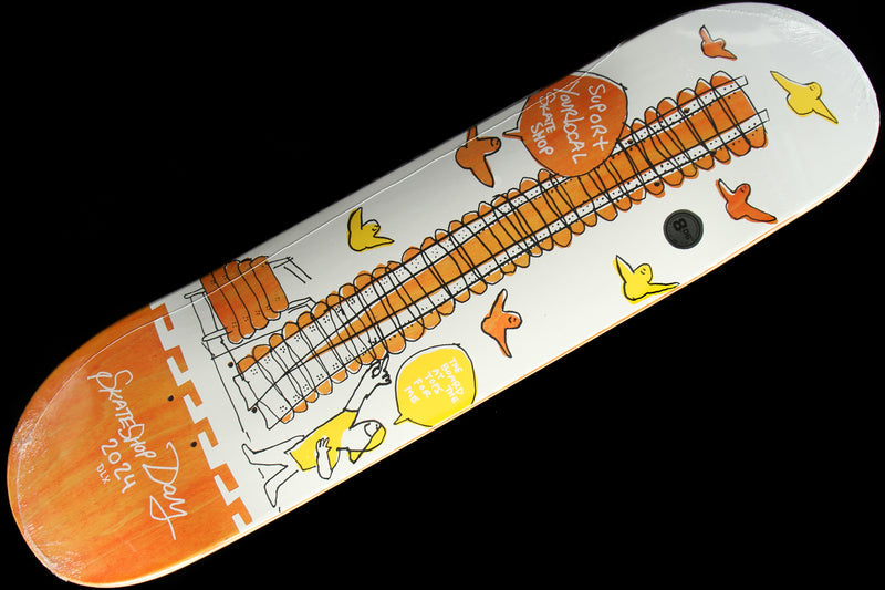 Deluxe | Shop Keepers Deck Sizes : 8.06", 8.25" & 8.5" Color : Orange