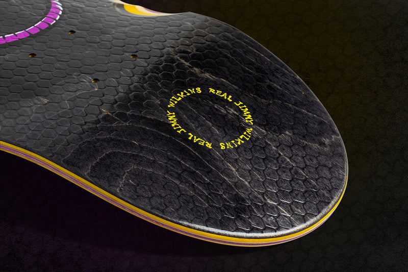 Real | Wilkins - Sun Lizard Sugarcane Deck Sizes : 8.5" Skate Shop Day 2024