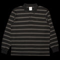 Polar | Striped L/S Polo Color : Black