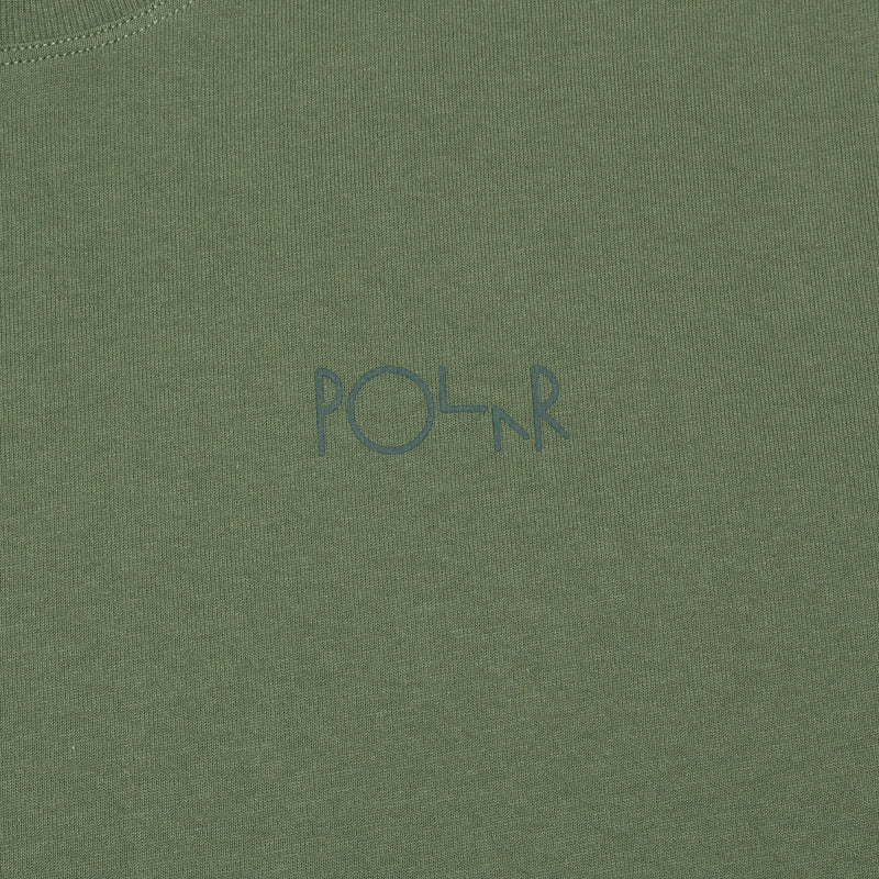 Polar Skate Co. | Stroke Logo T-Shirt Color : Jade Green / Dark Green