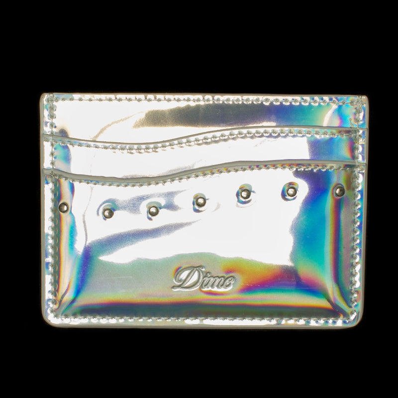 Dime | Studded Cardholder Color : Holographic