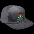 Krooked | Style Snapback Hat Charcoal