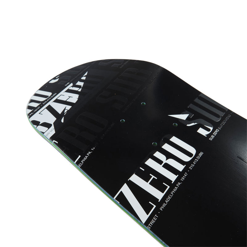 Sub Zero Real Life Stickers EX7 Skateboard Deck - 8.25"