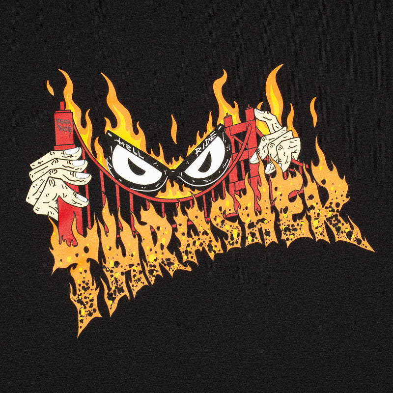 Thrasher | Sucka Free By Neckface T-Shirt Color : Black