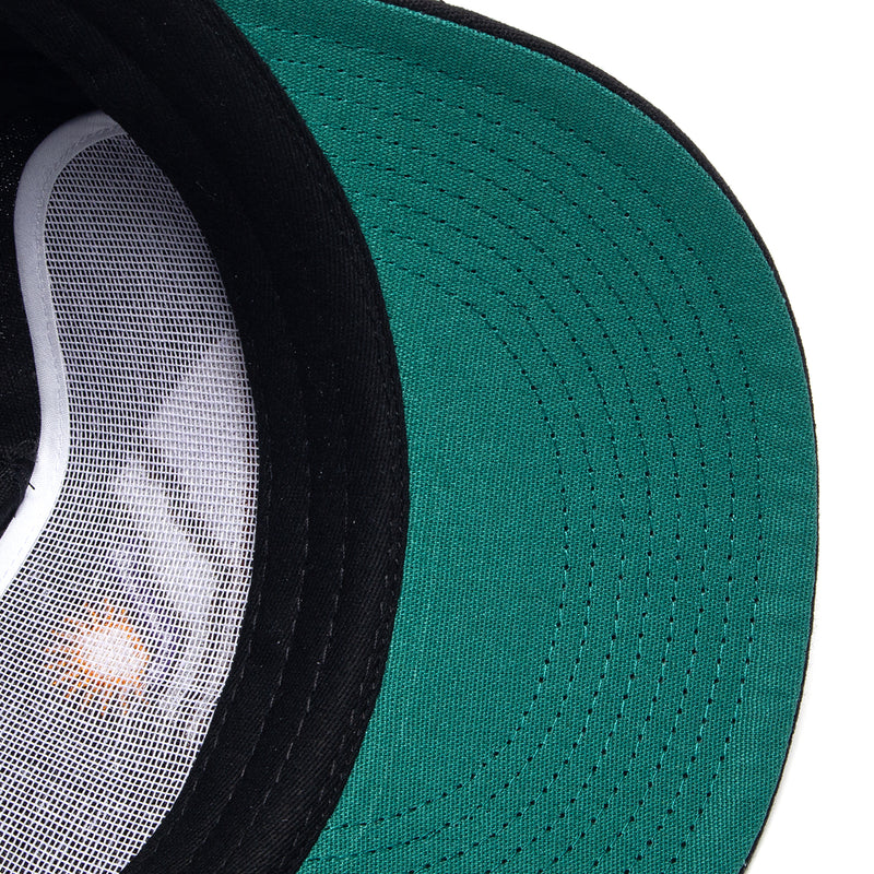 Metalwood | Sunshine 5-Panel Rope Hat Color : Black