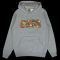 Krooked | Sweatpants Hooded Sweatshirt Heather Grey