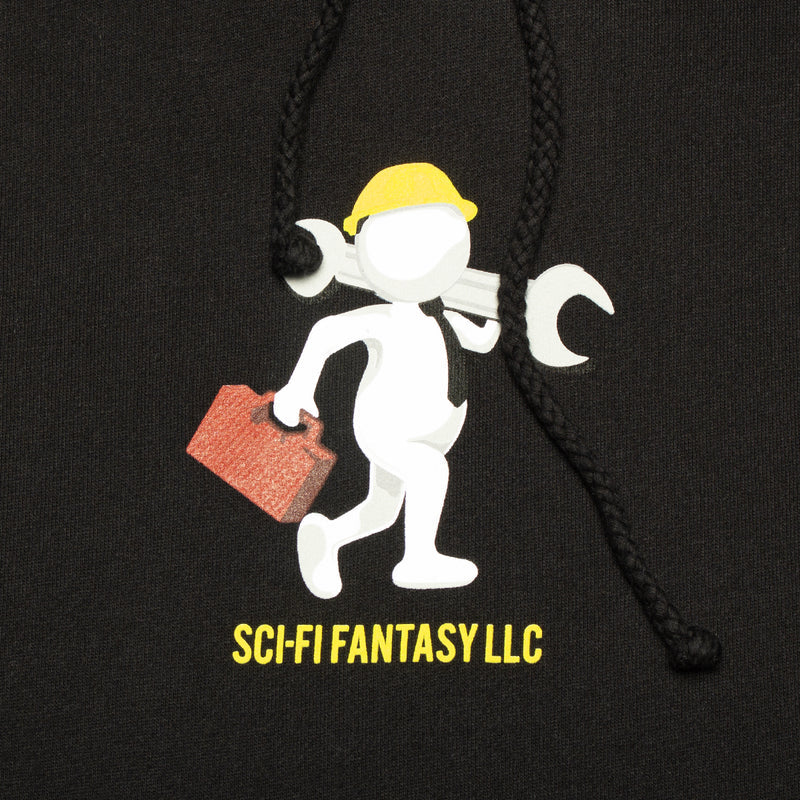 Sci-Fi Fantasy | Tech Support Hoodie Color : Black
