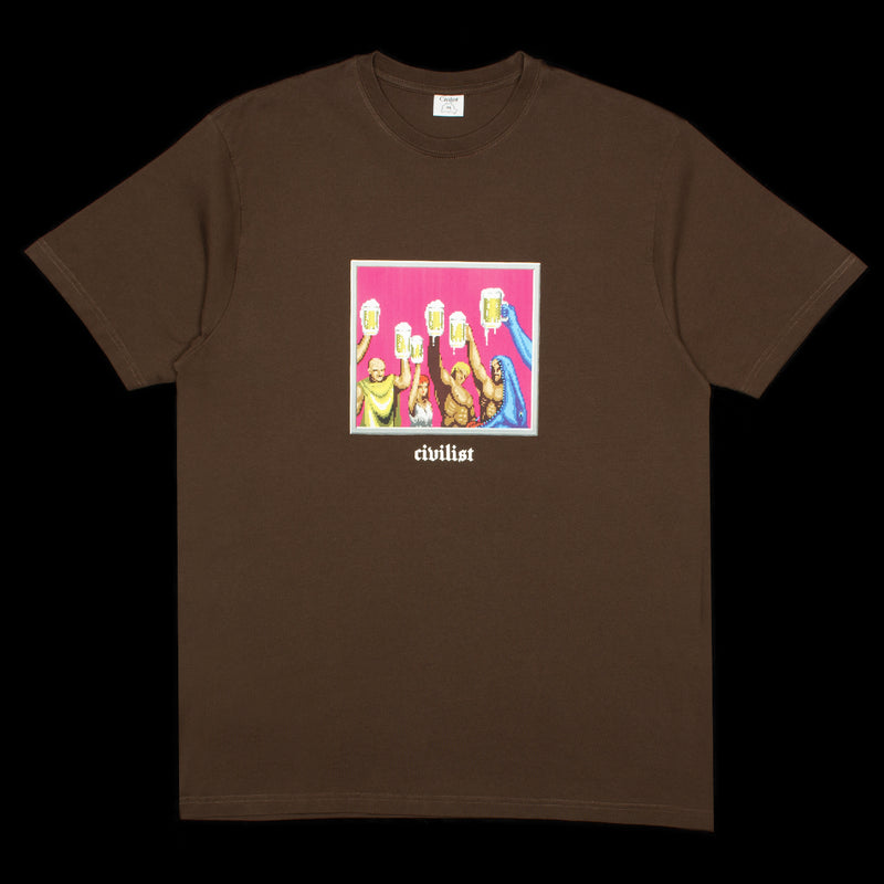 Civilist | The End T-Shirt Color : Brown