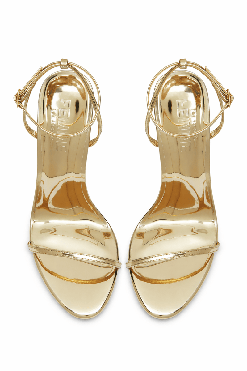 The Necessary Sandal - Gold - FEMME LA