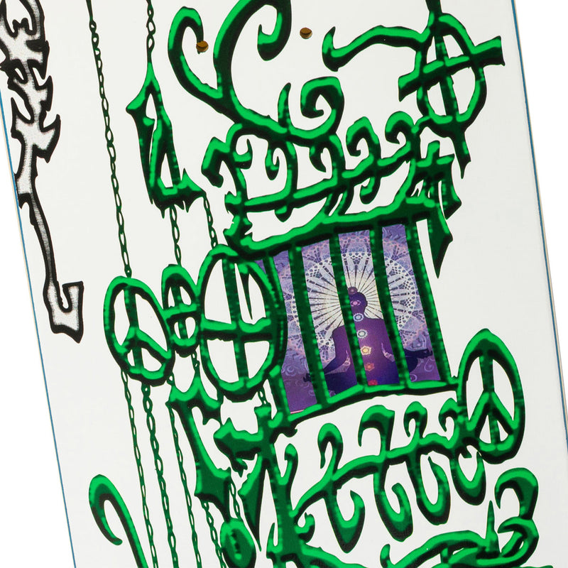 There Marie De Courey Magic Lies In The Healing Skateboard Deck - White - 8.25"