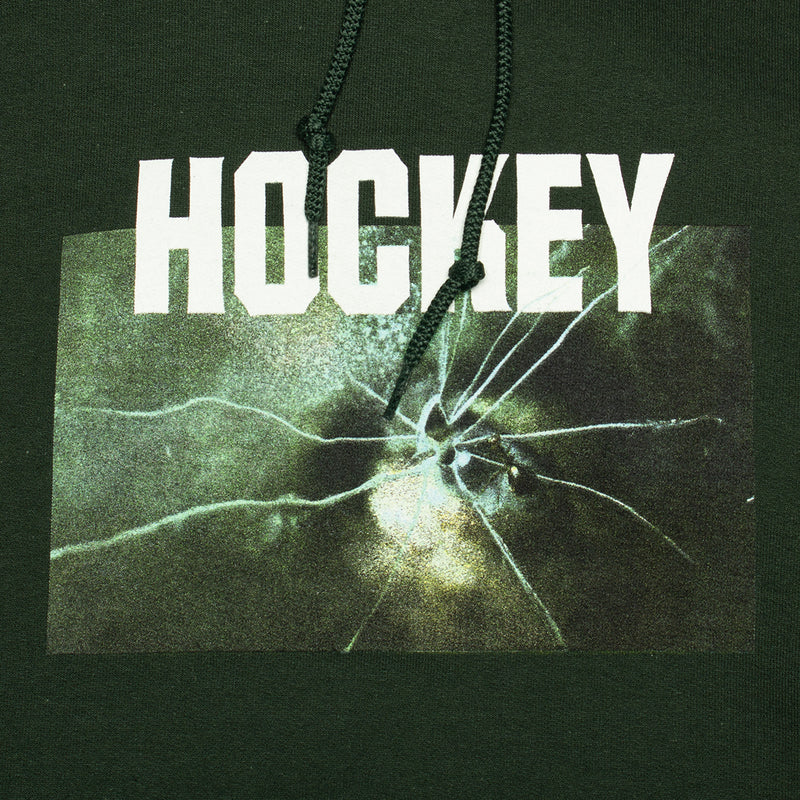 Hockey | Thin Ice Hoodie Color : Forest Green
