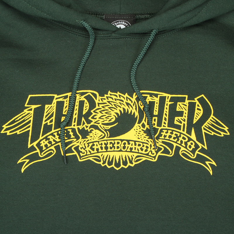 Thrasher x Anti Hero | Mag Banner Hoodie