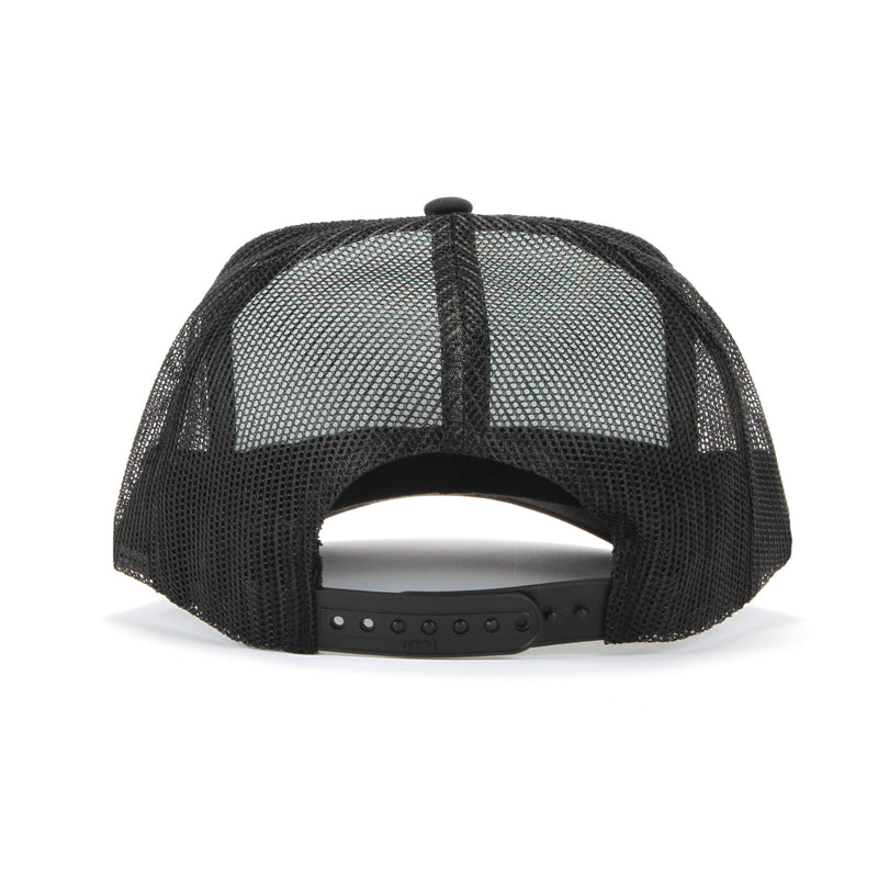 Thrasher x Anti Hero | Mag Banner Trucker Hat Black White