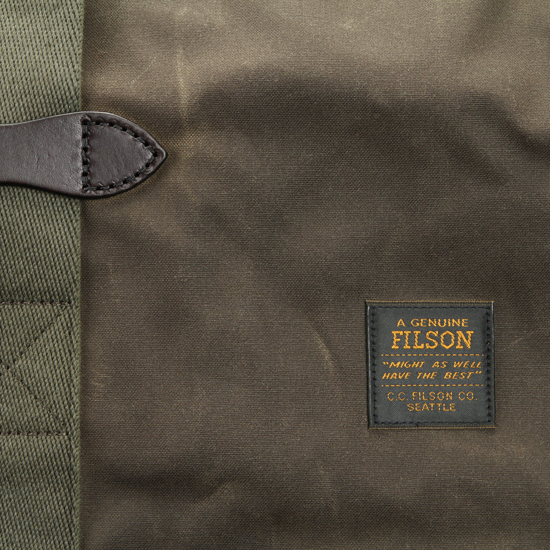 Filson Tin Cloth Medium Duffle Otter Green