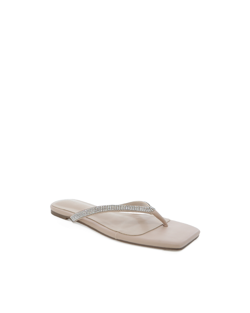 TITUS - NUDE-DIAMANTE-Sandals-Billini-Billini