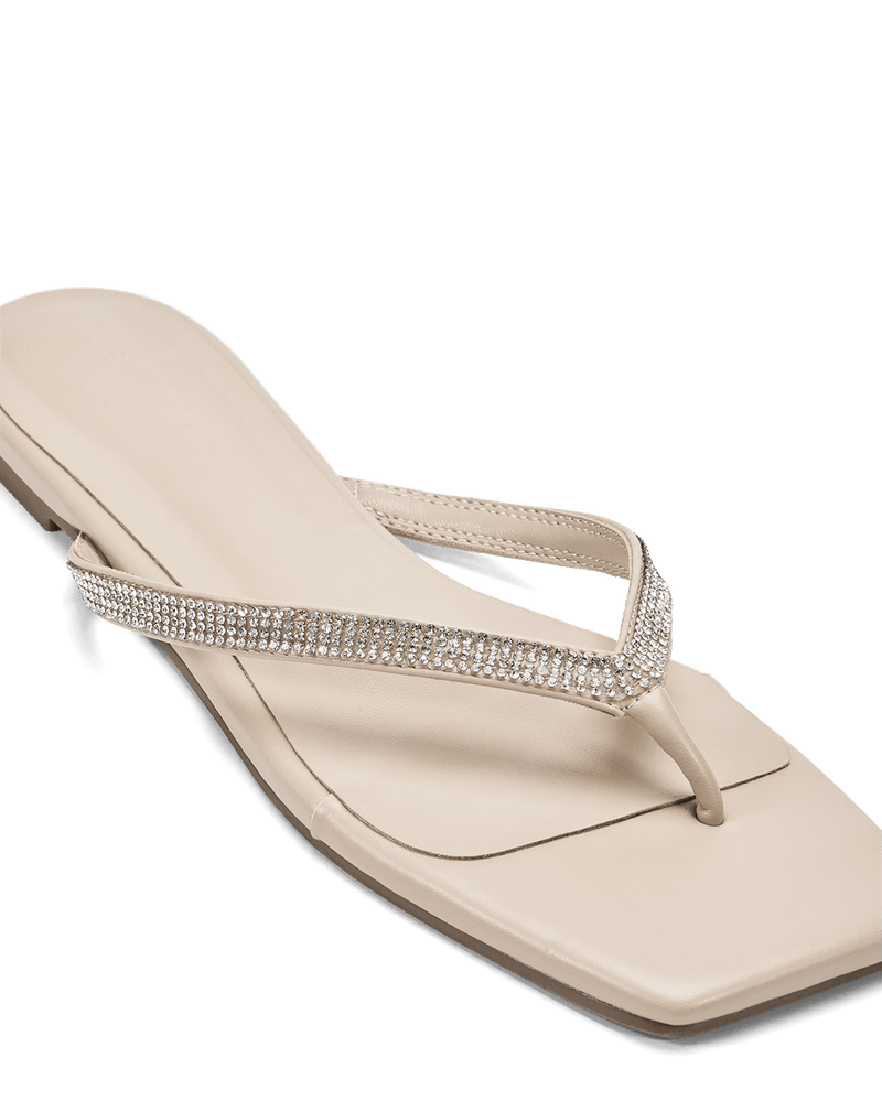TITUS - NUDE-DIAMANTE-Sandals-Billini-Billini