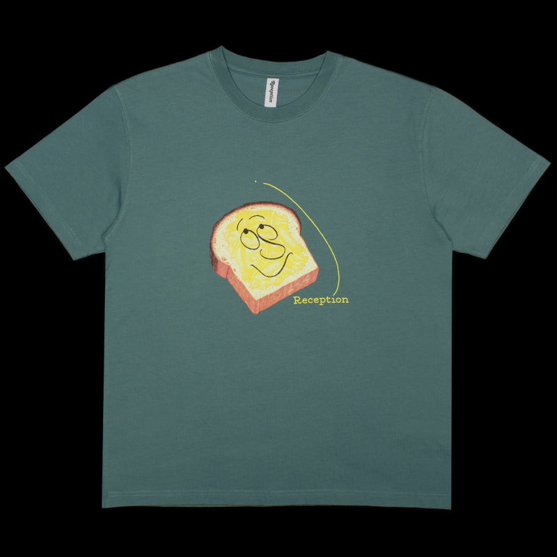 <ul> <li><span style="color: #cccccc;">Reception | Toasted T-Shirt</span></li> <li><span style="color: #cccccc;">Color : Dusty Green</span></li> </ul>