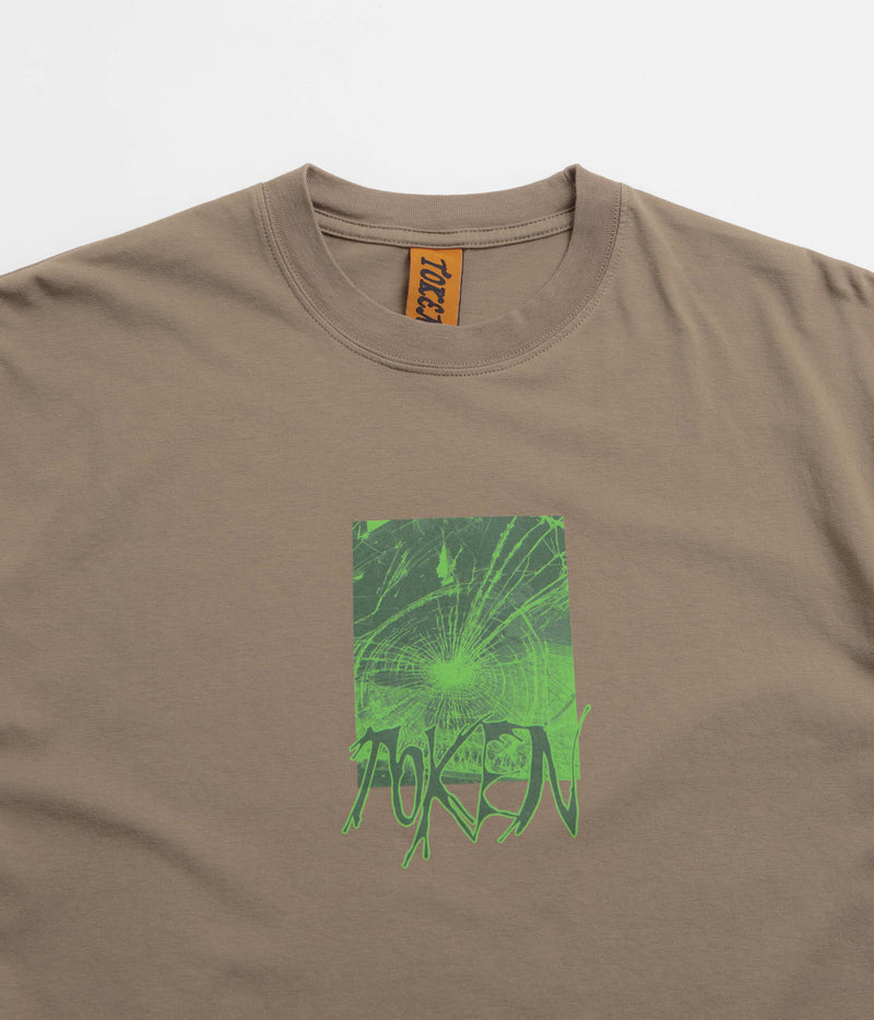 Token Cracked T-Shirt in Walnut