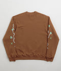Token Devil Vine Crewneck Sweatshirt in Rust