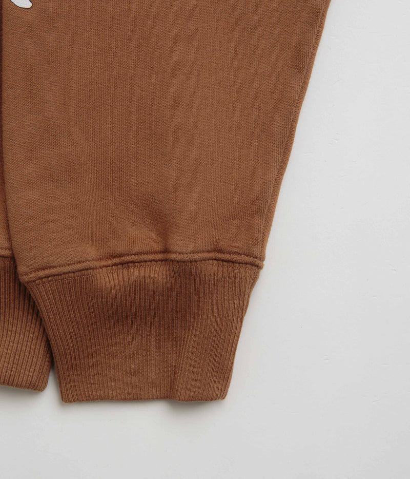 Token Devil Vine Crewneck Sweatshirt in Rust