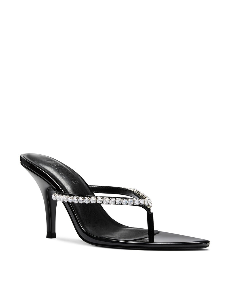 Tokyo Thong Sandal - Nero Crystal