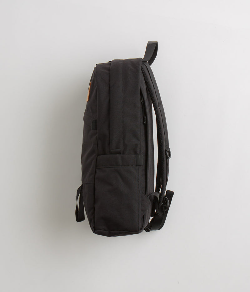 Topo Designs Classic Daypack in Black and Black / Black