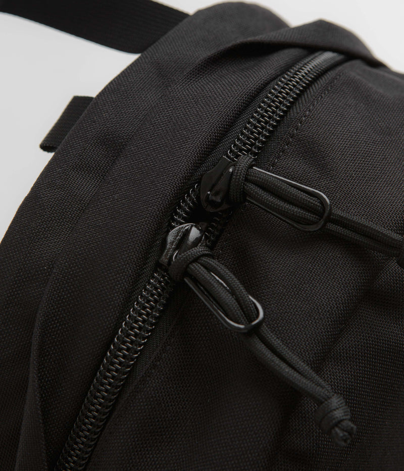 Topo Designs Classic Daypack in Black and Black / Black