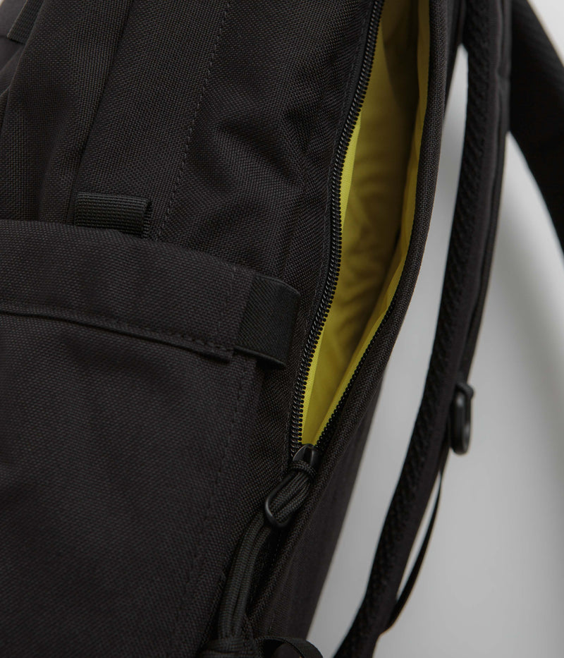 Topo Designs Classic Daypack in Black and Black / Black