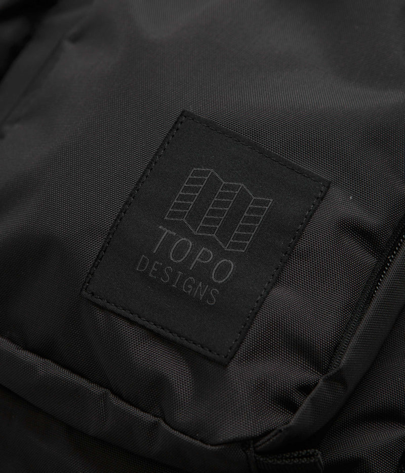 Topo Designs Global Briefcase in Black and Black