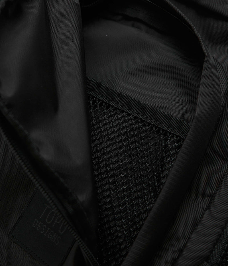Topo Designs Global Briefcase in Black and Black