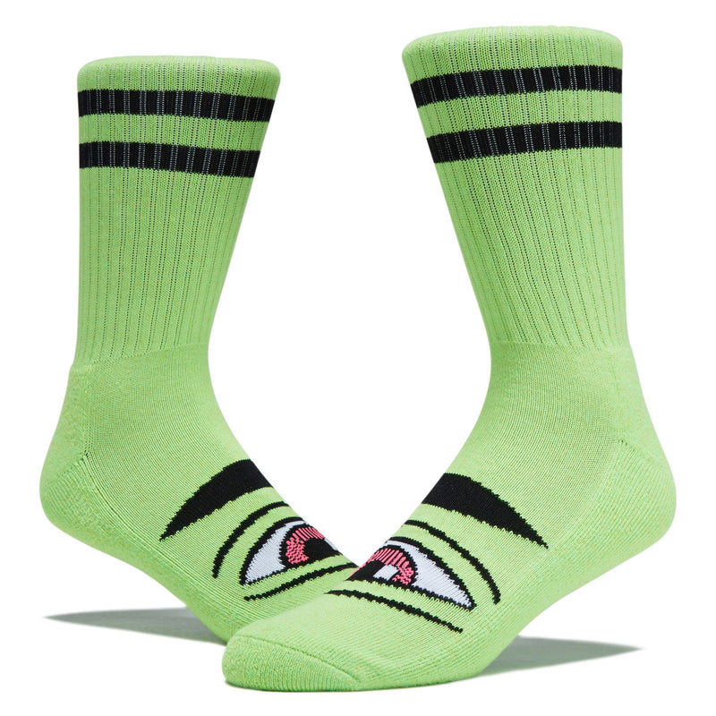 Toy Machine Heather Sect Eye Socks - Yellow