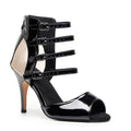 Treasure - Black Vegan Patent - Suede Sole