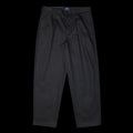 Noah Twill Double Pleated Pants Color : Black