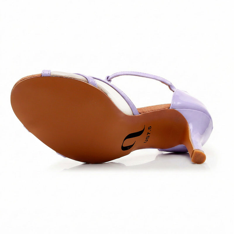 Tylar - Lavender Vegan Patent - Street Sole