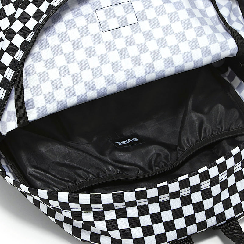 Vans Old Skool Check Backpack - Black/White