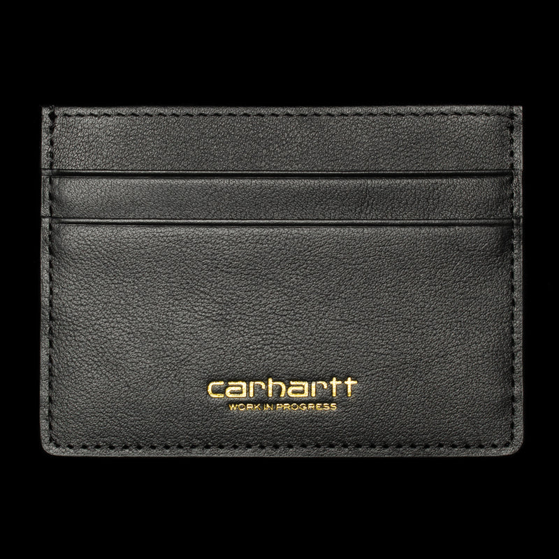 Carhartt WIP | Vegas Cardholder Style # I033109-00F Color : Black / Gold