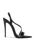 Vesper Sandal - Satin Black