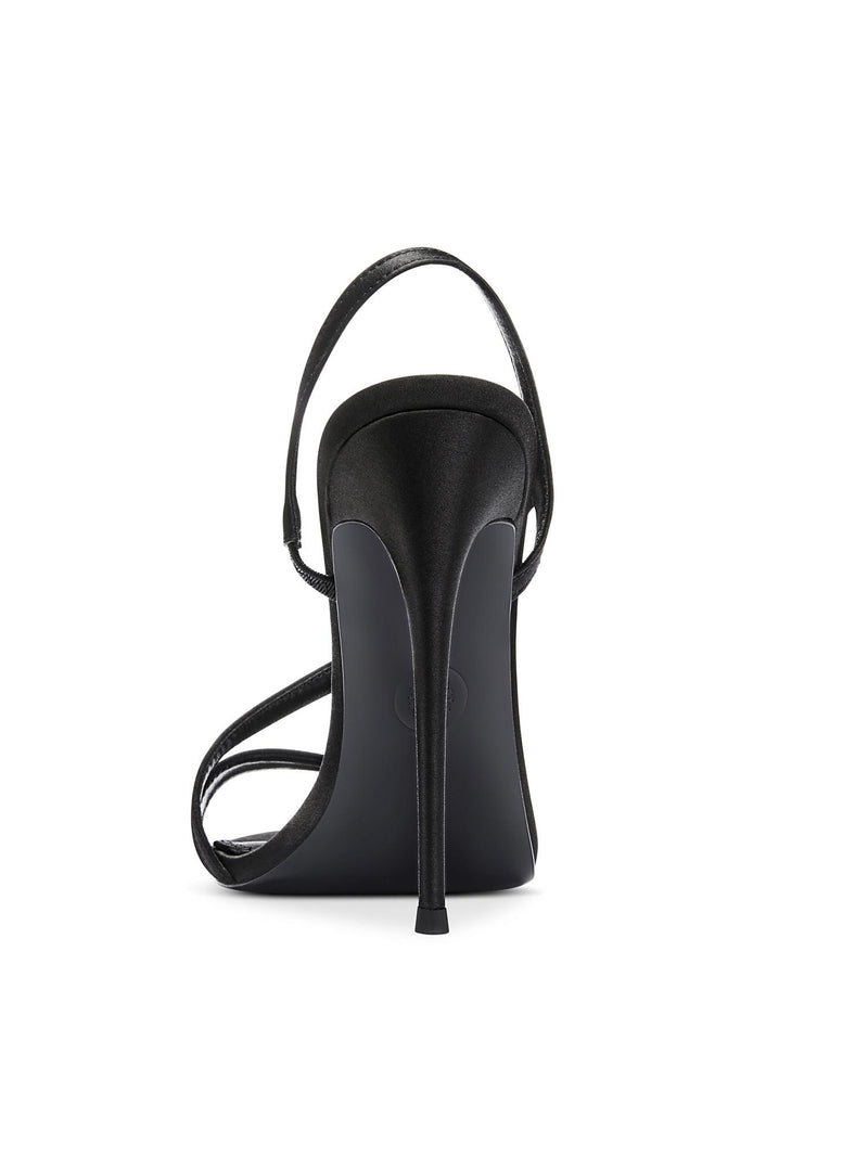 Vesper Sandal - Satin Black